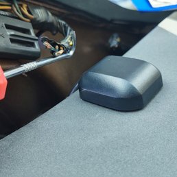 Cut wires after windshield replacement. Cut wires after windshield replacement.