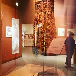 Greeley History Museum - Rattlesnake Kate's famous dress.