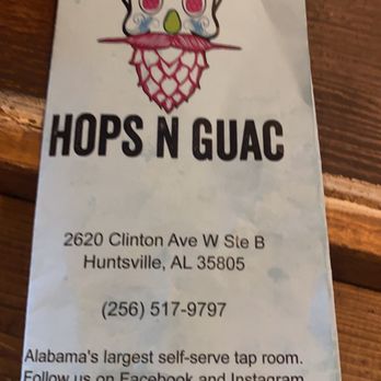 Hops N Guac - Menu - New Mexican Cuisine Near Me - Huntsville, Alabama Hops N Guac - Menu - New Mexican Cuisine Near Me - Huntsville, Alabama