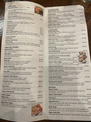 Menu photo 1 Pia's Kitchen Indian Cuisine Danville, CA Menu photo 1 Pia's Kitchen Indian Cuisine Danville, CA