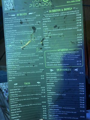 Menu photo 1 Dos Pecados Hollywood, FL