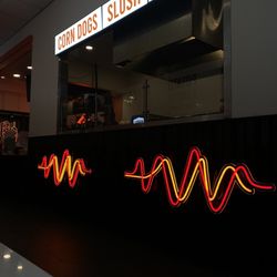 Two hands Corn Dogs -Kennesaw - Seating area / vibes / aesthetics