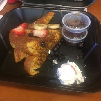 Canopy Road Cafe - The remainder of a full order of the captain crunch French toast! - Breakfast & Brunch Near Me - Tallahassee, Florida