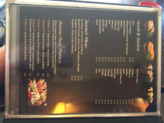 Menu photo 2 Oshima Sioux Falls, SD