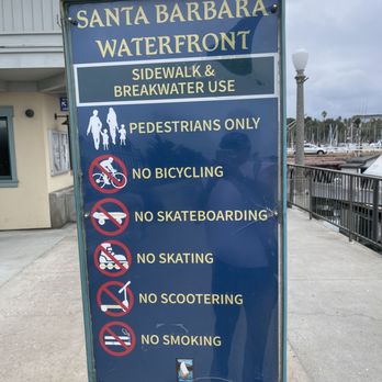 Santa Barbara Harbor - Sign at Harbor - Tours Near Me - Santa Barbara, California Santa Barbara Harbor - Sign at Harbor - Tours Near Me - Santa Barbara, California