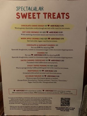 Menu photo 7 Giraffe London, XGL
