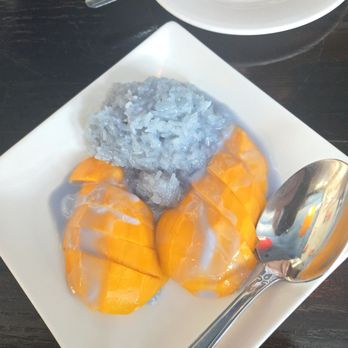 Talay - Mango sticky rice - Thai Near Me - Palm Desert, California