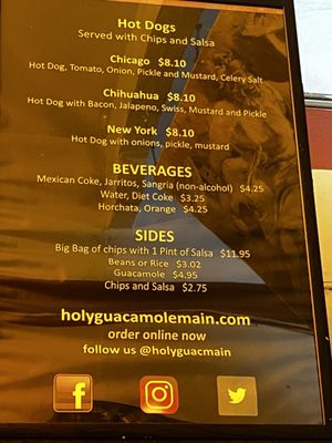 Menu photo 2 Holy Guacamole Santa Monica, CA Menu photo 2 Holy Guacamole Santa Monica, CA