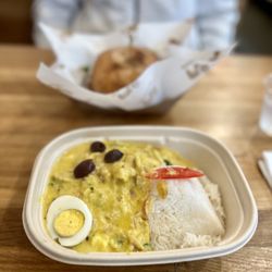 Aji de Gallina Bowl @colorful.eats