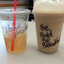 Healthy Spot Wauseon - Delicious tea and smoothie with a bit of encouragement :)