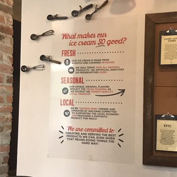 Heritage Creamery - Ice Cream & Frozen Yogurt Near Me - Waco, Texas