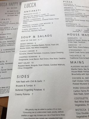 Menu photo 6 Lucca Portland, OR Menu photo 6 Lucca Portland, OR