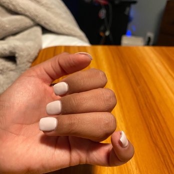 Lake Side Salon - Thick nails after I specifically said I want natural nails - Nail Salons Near Me - Grand Prairie, Texas