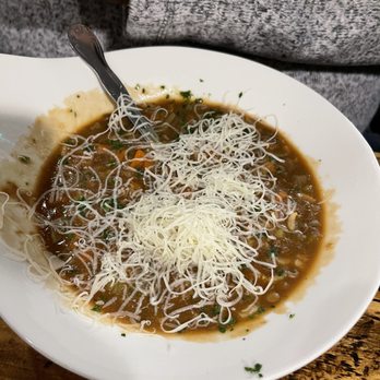 Monica's Cafe Restaurant - Lentil Soup - Italian Near Me - Pompton Lakes, New Jersey