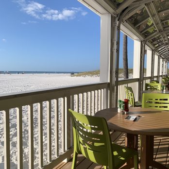 Crabby's Beachside Pavilion - The view! - Seafood Near Me - Clearwater Beach, Florida Crabby's Beachside Pavilion - The view! - Seafood Near Me - Clearwater Beach, Florida