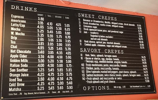 Menu photo 1 Cafe Javasti Seattle, WA