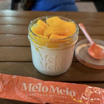 MeloMelo Coconut Dessert - Mango Coconut Jelly / 芒果椰子冻 - Desserts Near Me - Rowland Heights, California MeloMelo Coconut Dessert - Mango Coconut Jelly / 芒果椰子冻 - Desserts Near Me - Rowland Heights, California