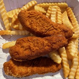 Chicken strip dinner