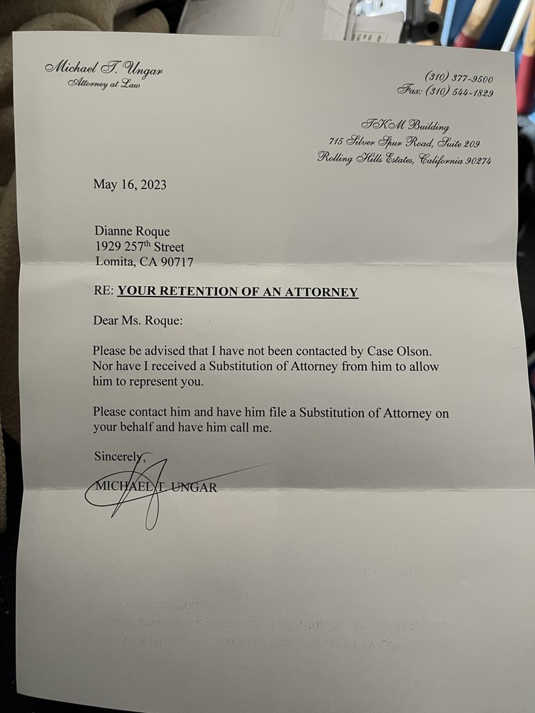 UNGAR MICHAEL T ATTY Updated September 2024 10 Reviews 715 Silver Spur Rd, Rolling Hills