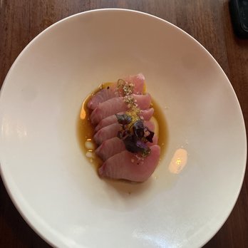 Uchi Houston - Omakase, (signature tasting), dish 3 - Hama chili - Sushi Bars Near Me - Houston, Texas