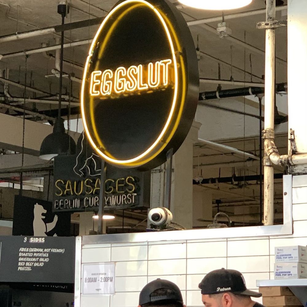 Eggslut - Signage - Breakfast & Brunch Near Me - Los Angeles, California Eggslut - Signage - Breakfast & Brunch Near Me - Los Angeles, California