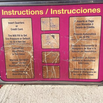 Stripes - A close up of instructions on how machine works. - Convenience Stores Near Me - Pharr, Texas Stripes - A close up of instructions on how machine works. - Convenience Stores Near Me - Pharr, Texas