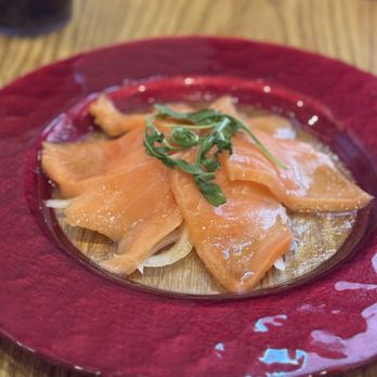 YAYOI - Salmon Carpaccio - Japanese Near Me - Palo Alto, California