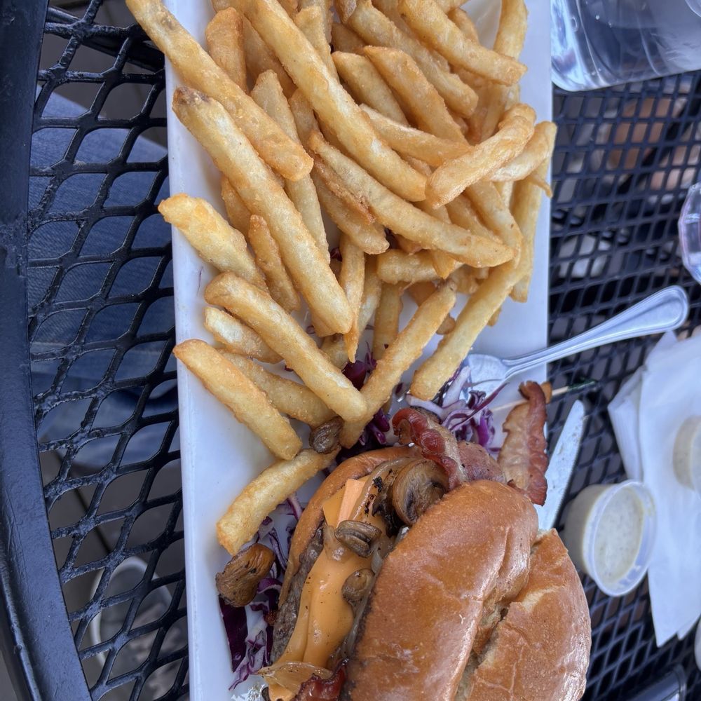 MVP Burger and fries