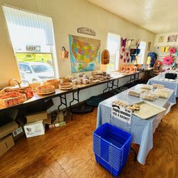 Anna’s Baked Goods - Tables of baked goods