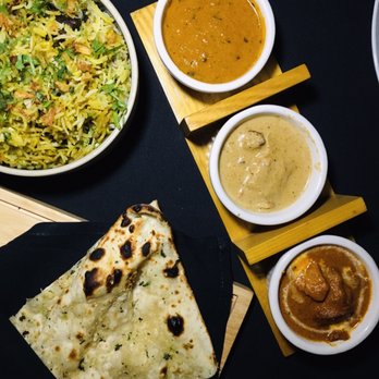 Musaafer - Mutton biryani, 3 types of butter chicken & garlic naan. - Indian Near Me - Houston, Texas