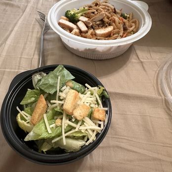 Noodles and Company - Japanese Pan Noodles, Caesar Salad. I ate the pot stickers too fast to take a photo of them. - Salad Near Me - Minot, North Dakota Noodles and Company - Japanese Pan Noodles, Caesar Salad. I ate the pot stickers too fast to take a photo of them. - Salad Near Me - Minot, North Dakota