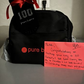 Pure Barre - Recognition for my 100th class - Barre Classes Near Me - Goodyear, Arizona