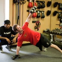 G I Joe Personal Training - MLB Brando Decker with Trainer Albert Mccray
