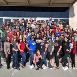 Upland Junior High School - This is all the staff