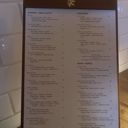 The King's Arms - Food Menu