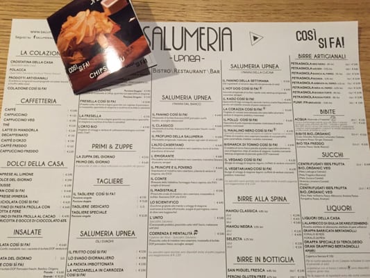 Menu photo 2 Salumeria Upnea Naples, NA Menu photo 2 Salumeria Upnea Naples, NA
