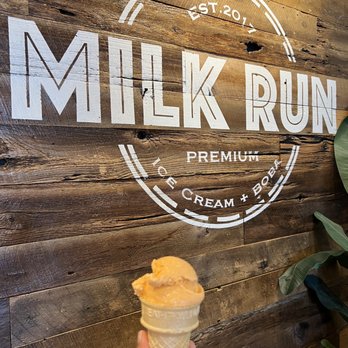 Milk Run - Thai tea ice cream kids scoop - Coffee & Tea Near Me - Phoenix, Arizona Milk Run - Thai tea ice cream kids scoop - Coffee & Tea Near Me - Phoenix, Arizona