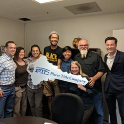 Matthew Sharp - loanDepot - Here's a photo of us right after closing. It was so great to have Matt there! Note: Matt is with LoanDepot, not PTC. PTC was escrow