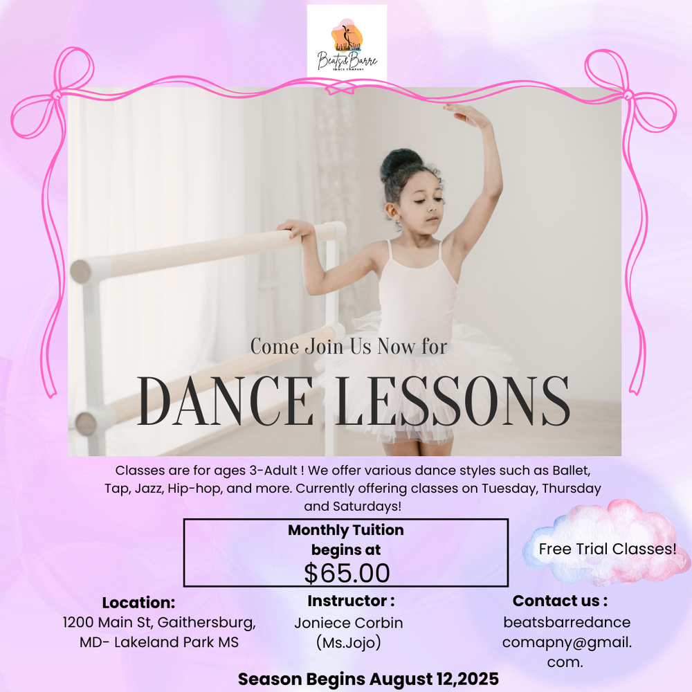 Beats & Barre Dance Logo