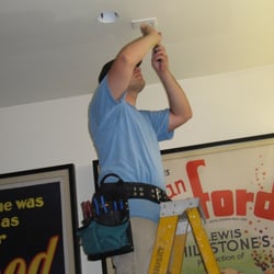 A Custom Electric - Recessed lighting install