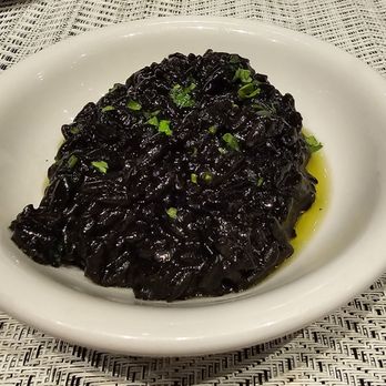 Estiatorio Milos - Squid Ink Risotto - Greek Near Me - Montreal, Quebec