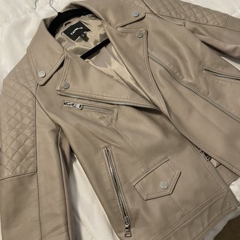Platos Closet - Express leather jacket ($16) original price $90 - Used, Vintage & Consignment Near Me - Bridgeville, Pennsylvania