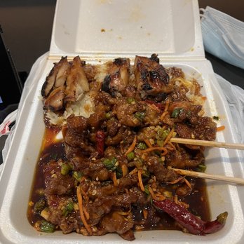 Bucks Teriyaki - CC3. Chicken and General Tao's Chicken Combo Meal - Chinese Near Me - Kent, Washington