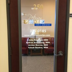 Peterson Family Dentistry - Front entrance