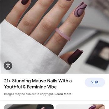 Omni Nails - This is what I wanted... but with an oval shape instead of coffin. They said they could do it... - Nail Salons Near Me - San Diego, California