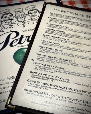 Menu photo 3 Petrini's Italian Restaurant Santa Barbara, CA Menu photo 3 Petrini's Italian Restaurant Santa Barbara, CA