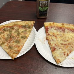 Sandwich Club - Two huge slices sausage and cheese