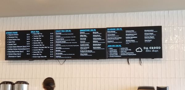 Menu photo 3 Da Cloud Boba Shoppe Pleasant Grove, UT Menu photo 3 Da Cloud Boba Shoppe Pleasant Grove, UT