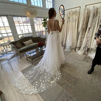 Ceremony - Loved being able to see the back. - Bridal Near Me - Newton Centre, Massachusetts