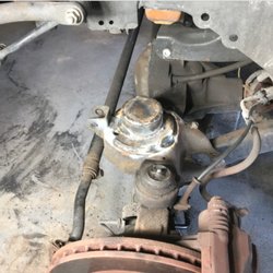 Kocher's Mobile Welding Service - spring tower on a Jeep